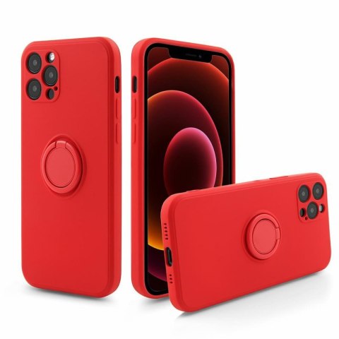 Etui FINGER RING do Samsung A03S czerwony Etui FINGER RING do Samsung A03S czerwony