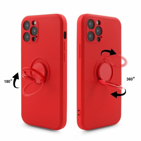 Etui FINGER RING do Samsung A03S czerwony Etui FINGER RING do Samsung A03S czerwony