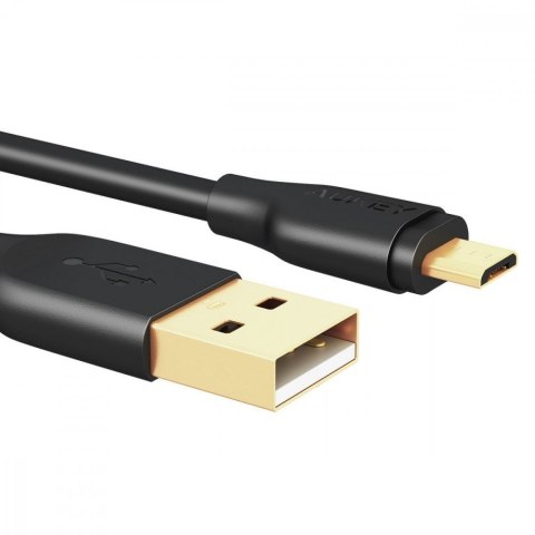 CB-MD1 Black szybki kabel Quick Charge micro USB-USB | 1m | 480 Mbps CB-MD1 Black szybki kabel Quick Charge micro USB-USB | 1m | 480 Mbps