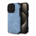 Etui SUEDE do Apple iPhone 13 niebieski