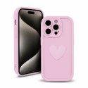 Etui HEARTS do Apple iPhone 13 PRO różowy