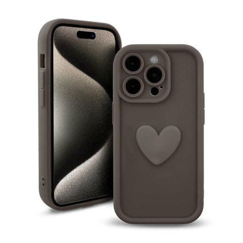 Etui HEARTS do Apple iPhone 14 PRO kawowy Etui HEARTS do Apple iPhone 14 PRO kawowy