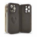 Etui HEARTS do Apple iPhone 14 PRO kawowy