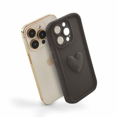 Etui HEARTS do Apple iPhone 14 PRO kawowy Etui HEARTS do Apple iPhone 14 PRO kawowy