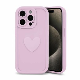 Etui HEARTS do Apple iPhone 14 PRO różowy