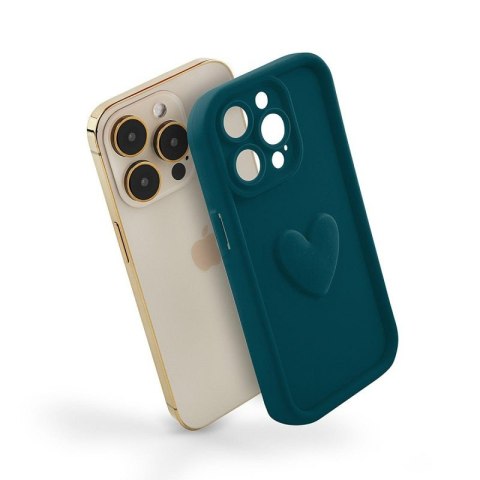 Etui HEARTS do Apple iPhone 15 PRO niebieski Etui HEARTS do Apple iPhone 15 PRO niebieski