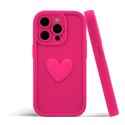 Etui HEARTS do Xiaomi REDMI NOTE 13 PRO+ 5G fuksja