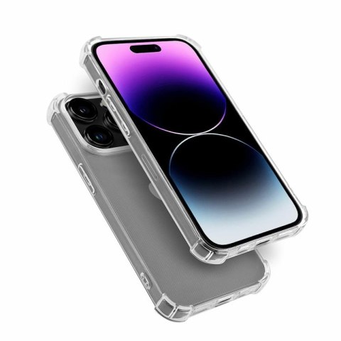 Etui ANTI SHOCK do Apple iPhone 16 big hole przezroczysty Etui ANTI SHOCK do Apple iPhone 16 big hole przezroczysty