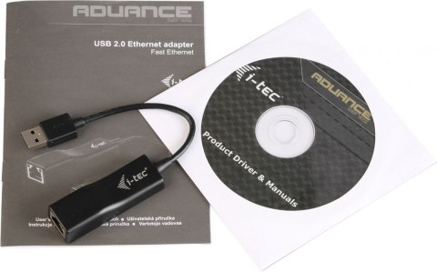 Zewnętrzna karta sieciowa USB 2.0 Fast Ethernet 100/10Mbps Zewnętrzna karta sieciowa USB 2.0 Fast Ethernet 100/10Mbps