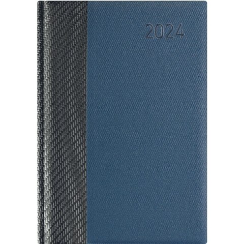 Kalendarz A5 STANDARD książkowy KS1 06 grafit carbon TELEGRAPH Kalendarz A5 STANDARD książkowy KS1 06 grafit carbon TELEGRAPH