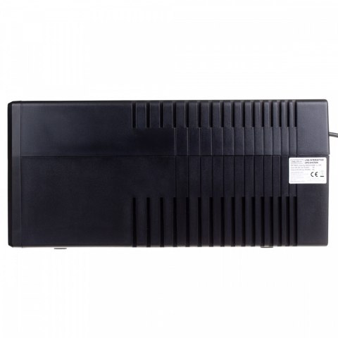 Zasilacz awaryjny UPS Line-Ineractive LCD, 1000VA/600W, 2x12V/7Ah, AVR, 4xSCHUKO, USB, RS232, RJ45 Zasilacz awaryjny UPS Line-Ineractive LCD, 1000VA/600W, 2x12V/7Ah, AVR, 4xSCHUKO, USB, RS232, RJ45