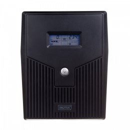 Zasilacz awaryjny UPS Line-Ineractive LCD, 1500VA/900W, 2x12V/9Ah, AVR, 4xSCHUKO, USB, RS232, RJ45