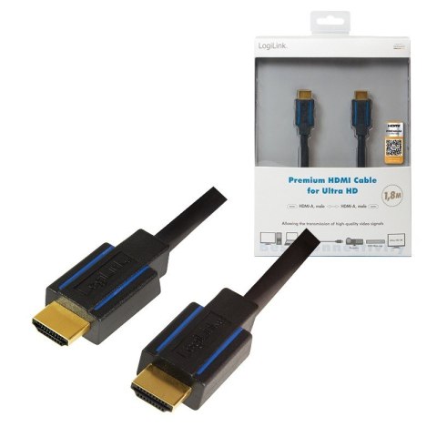 Kabel premium HDMI Ultra HD, 1.8m Kabel premium HDMI Ultra HD, 1.8m