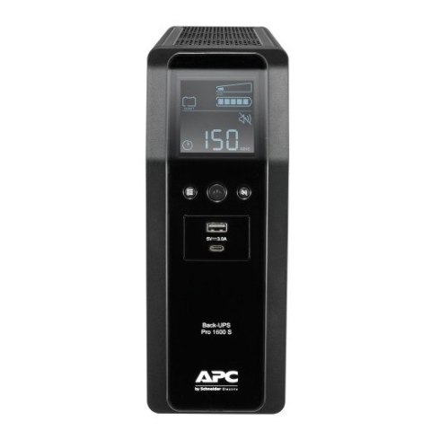 BR1600SI UPS Back ProBR1600VA/960W 6xC13, AVR,LCD, Ładowarka USB A/C Czysta sinusoida przy pracy bateryjnej BR1600SI UPS Back ProBR1600VA/960W 6xC13, AVR,LCD, Ładowarka USB A/C Czysta sinusoida przy pracy bateryjnej