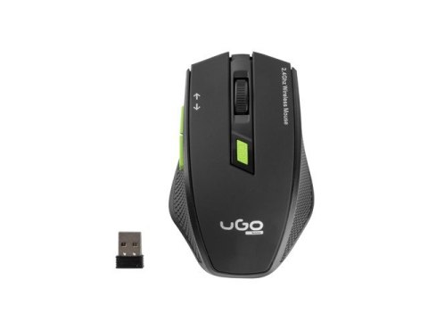 Mysz bezprzewodowa MY-04 2.4GHz 1800DPI optyczna czarna Mysz bezprzewodowa MY-04 2.4GHz 1800DPI optyczna czarna