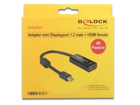 ADAPTER DISPLAYPORT MINI 1.2->HDMI(F) 4K 20cm ADAPTER DISPLAYPORT MINI 1.2->HDMI(F) 4K 20cm