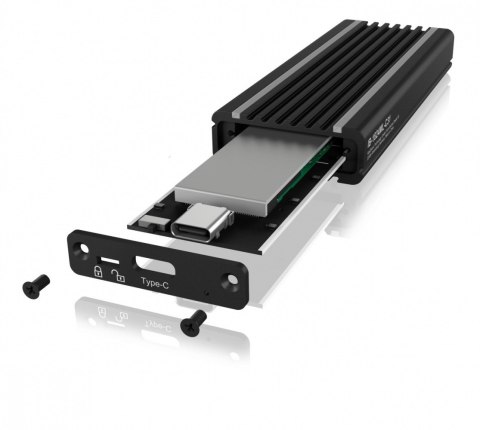 IB-1824ML-C31 Obudowa M.2 NVMe z oświetleniem RGB IB-1824ML-C31 Obudowa M.2 NVMe z oświetleniem RGB