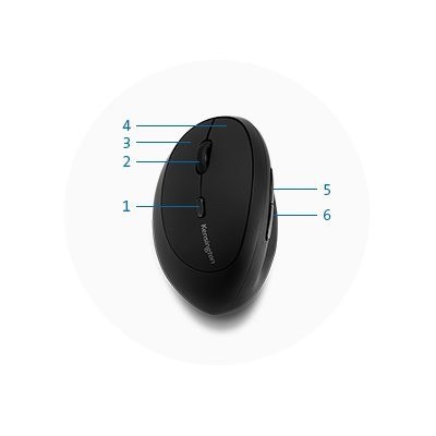 Ergonomiczna mysz komp Pro Fit leworeczna Ergonomiczna mysz komp Pro Fit leworeczna