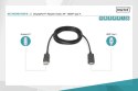 Kabel adapter DisplayPort 1.2 z zatrzaskiem 4K 60Hz UHD Typ DP/HDMI A M/M czarny 3m