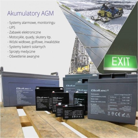 Akumulator żelowy | 12V | 9Ah | max.90A | AGM Akumulator żelowy | 12V | 9Ah | max.90A | AGM