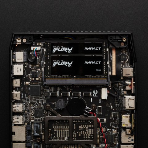 Pamięć DDR4 FURY Impact SODIMM 16GB(1*16GB)/3200 CL20 Pamięć DDR4 FURY Impact SODIMM 16GB(1*16GB)/3200 CL20
