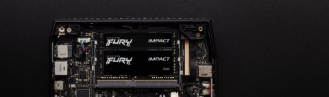 Pamięć DDR4 FURY Impact SODIMM 16GB(1*16GB)/3200 CL20 Pamięć DDR4 FURY Impact SODIMM 16GB(1*16GB)/3200 CL20