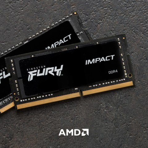 Pamięć DDR4 FURY Impact SODIMM 16GB(1*16GB)/3200 CL20 Pamięć DDR4 FURY Impact SODIMM 16GB(1*16GB)/3200 CL20