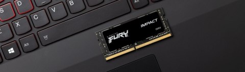 Pamięć DDR4 FURY Impact SODIMM 16GB(1*16GB)/3200 CL20 Pamięć DDR4 FURY Impact SODIMM 16GB(1*16GB)/3200 CL20