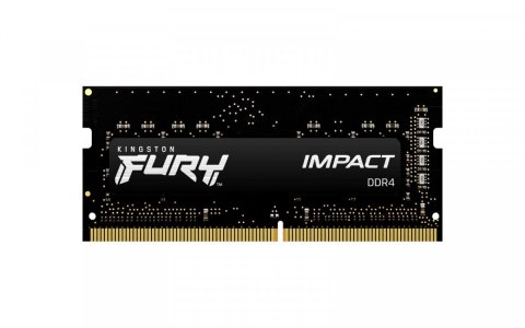 Pamięć DDR4 FURY Impact SODIMM 16GB(1*16GB)/3200 CL20 Pamięć DDR4 FURY Impact SODIMM 16GB(1*16GB)/3200 CL20