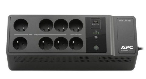 Zasilacz BE650G2-CP Back UPS 650VA/400W 6+2xFR, lad. USB-A Zasilacz BE650G2-CP Back UPS 650VA/400W 6+2xFR, lad. USB-A