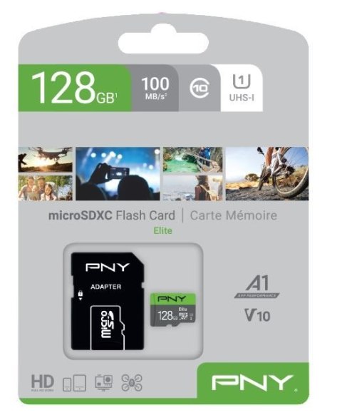 Karta pamięci MicroSDXC 128GB P-SDU128V11100EL-GE