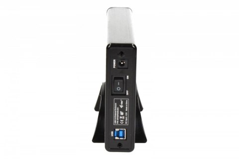 MYSAFE Advanced 3,5" USB 3.0 Obudowa zewnętrzna na dyski HDD i SSD SATA I II III czarna aluminiowa MYSAFE Advanced 3,5" USB 3.0 Obudowa zewnętrzna na dyski HDD i SSD SATA I II III czarna aluminiowa