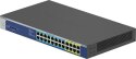 Przełącznik GS524UP Switch Unmanaged 8xGE PoE+ 16xGE PoE++