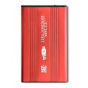 Obudowa na dysk HDD/SSD 2.5 cala SATA3 | USB 3.0 | Czerwona