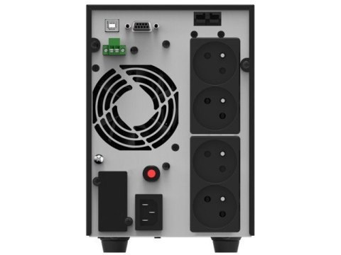 UPS ON-LINE 2000VA AT 4X FR OUT, USB/RS-232, LCD, TOWER, EPO UPS ON-LINE 2000VA AT 4X FR OUT, USB/RS-232, LCD, TOWER, EPO