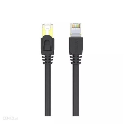 Patchcord Cat.7 SSTP (8P8C) RJ45, 5M, C1812EBK Czarny Patchcord Cat.7 SSTP (8P8C) RJ45, 5M, C1812EBK Czarny