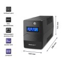 Zasilacz awaryjny UPS | Monolith | 850VA | 480W | LCD | USB | RJ45