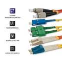 Patchcord światłowodowy LC/UPC-LC/UPC | MM | 50/125 | OM3 | 1m