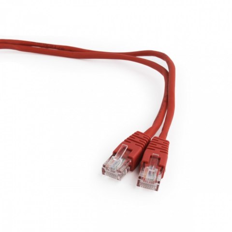 Patch cord kat.5e osłonka zalewana 3M czerwony Patch cord kat.5e osłonka zalewana 3M czerwony