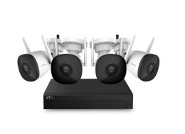 Bezprzewodowy system bezpieczeństwa 4 Channel Wi-Fi NVR 4 Bullet 2 Cameras