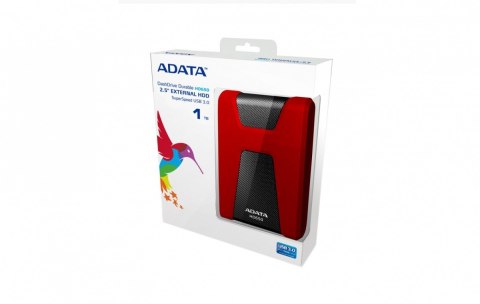 DashDrive Durable HD650 1TB 2.5'' USB3.0 Czerwony DashDrive Durable HD650 1TB 2.5'' USB3.0 Czerwony