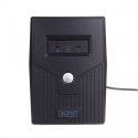 Zasilacz awaryjny UPS Line-Ineractive LED, 800VA/480W, 1x12V/9Ah, AVR, 2xSCHUKO, USB, RJ11