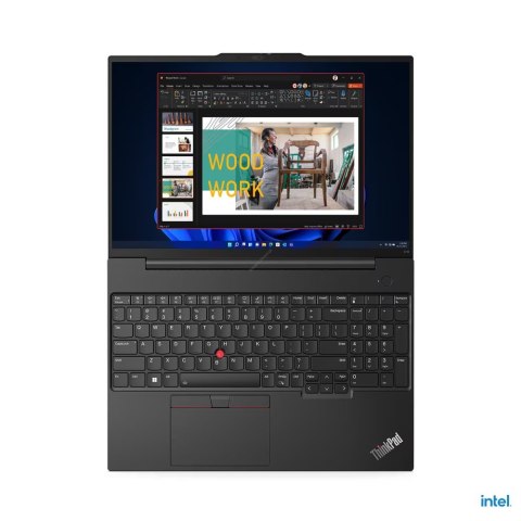 Laptop ThinkPad E16 G1 21JT000BPB W11Pro 7530U/16GB/512GB/AMD Radeon/16.0 WUXGA/Graphite Black/1YR Premier Support + 3YRS OS Laptop ThinkPad E16 G1 21JT000BPB W11Pro 7530U/16GB/512GB/AMD Radeon/16.0 WUXGA/Graphite Black/1YR Premier Support + 3YRS OS