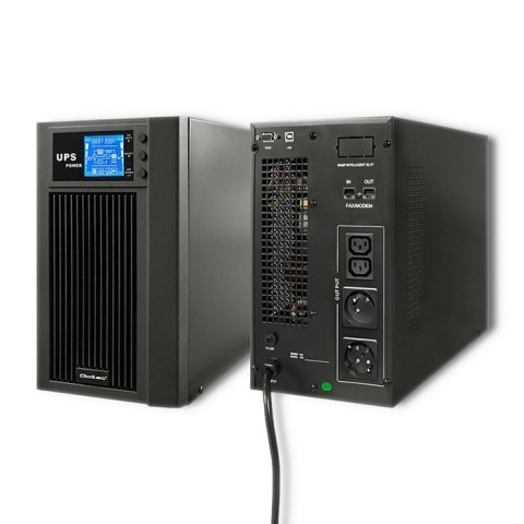 Zasilacz awaryjny UPS, on-line, czysta fala sinusoidalna, 3KVA, 2.4W, LCD, USB Zasilacz awaryjny UPS, on-line, czysta fala sinusoidalna, 3KVA, 2.4W, LCD, USB