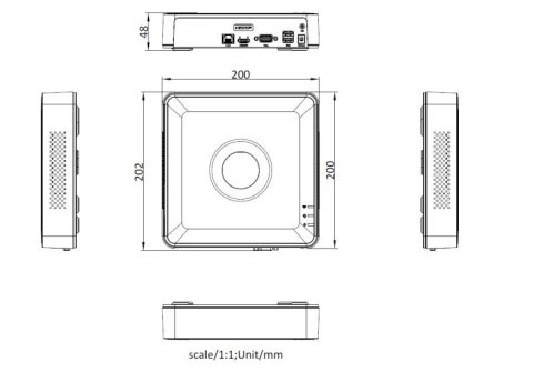 Rejestrator IP DS-7104NI-Q1(D) Rejestrator IP DS-7104NI-Q1(D)